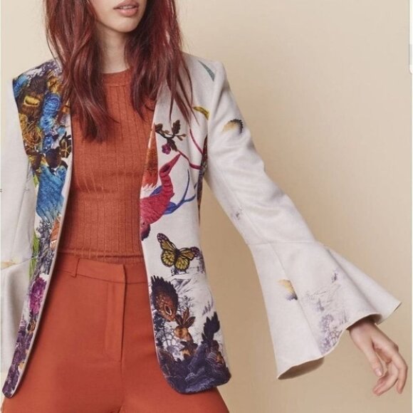 KATE Faux Suede Blazer - Picture 2 of 5